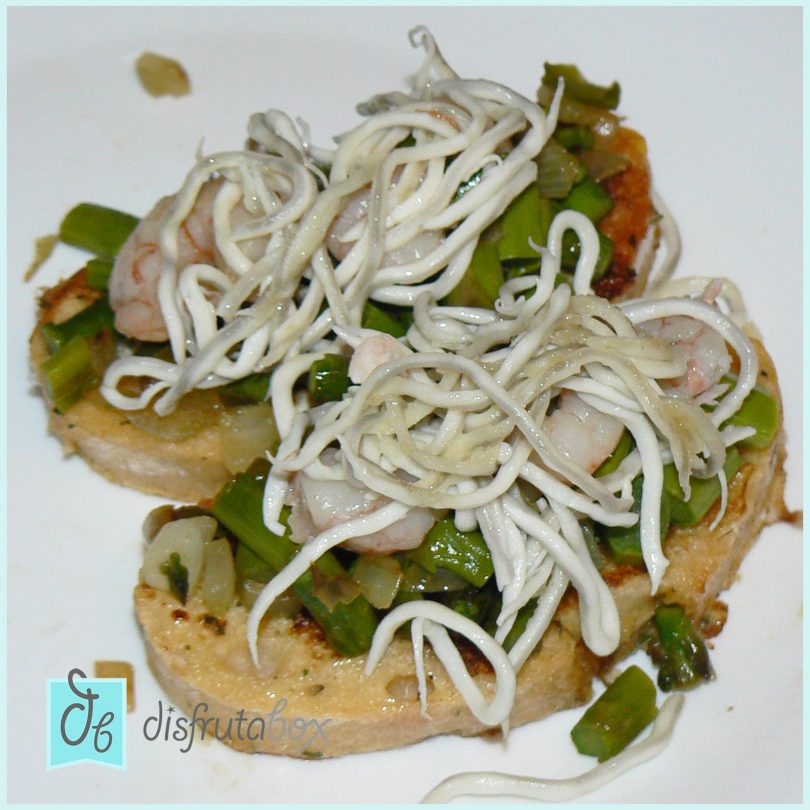 Torrija salada de trigueros