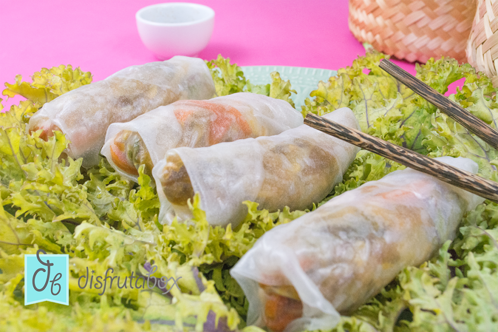 Cómo hacer rollitos orientales