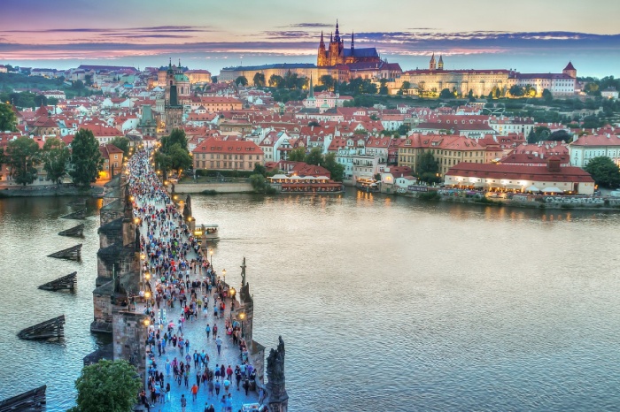 Imagen de Praga y puente