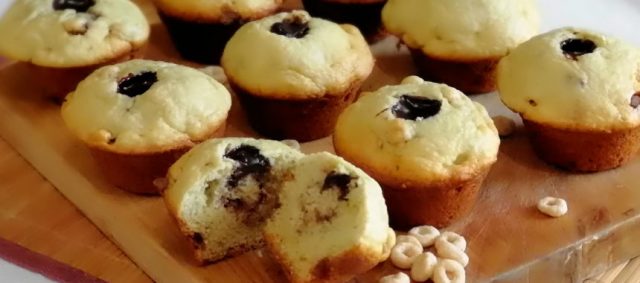 Receta de cocina de Muffins con Cheerios