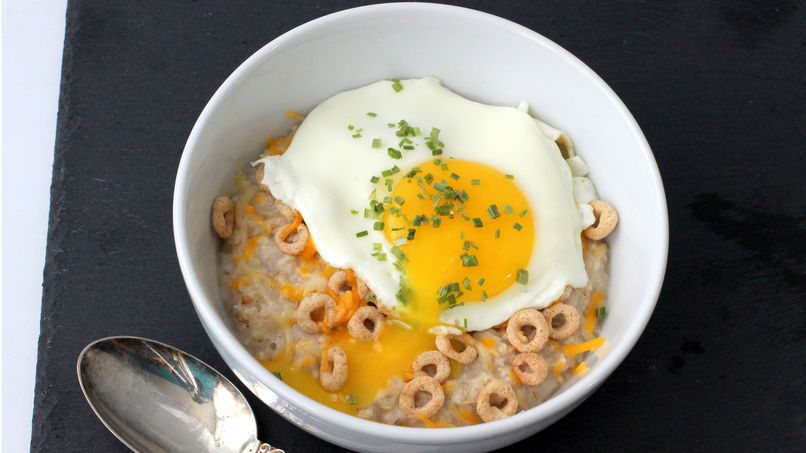 Receta de cocina huevos con avena y cheerios