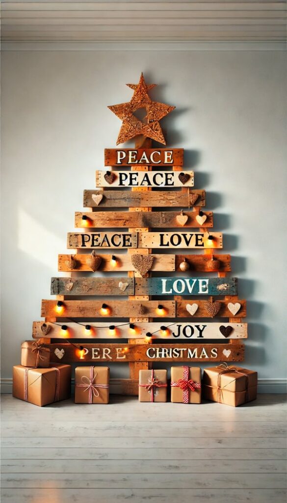 20 ideas para hacer tu propio Árbol de Navidad DIY ocupando menos espacio