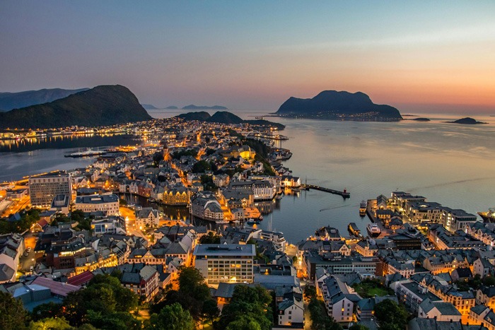 Alesund (Noruega), uno de los destinos europeos más increíbles