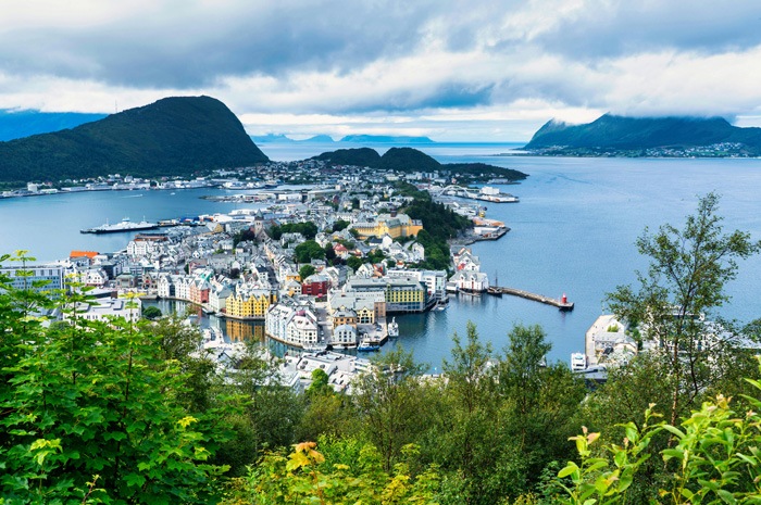 Alesund (Noruega), uno de los destinos europeos más increíbles