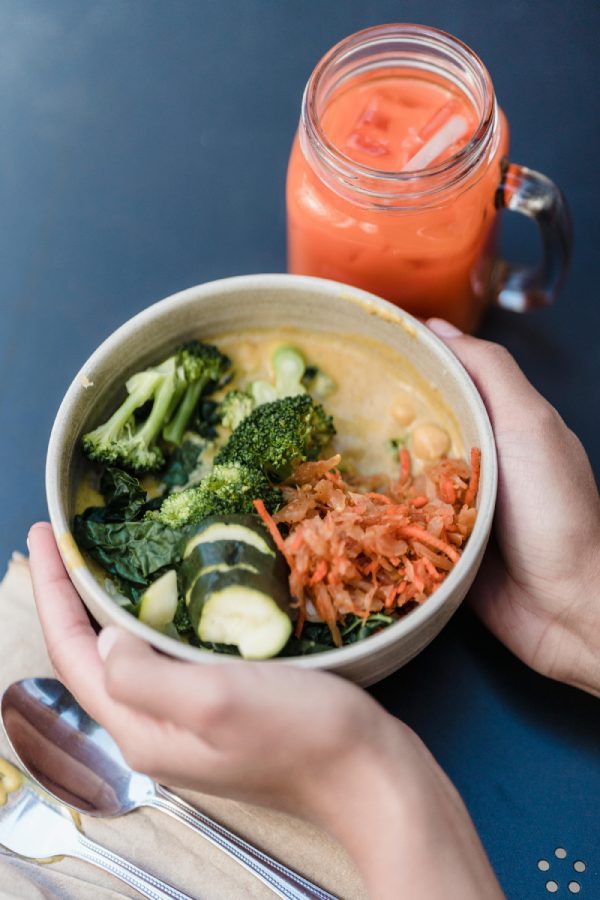 sopa de verduras con calabacín