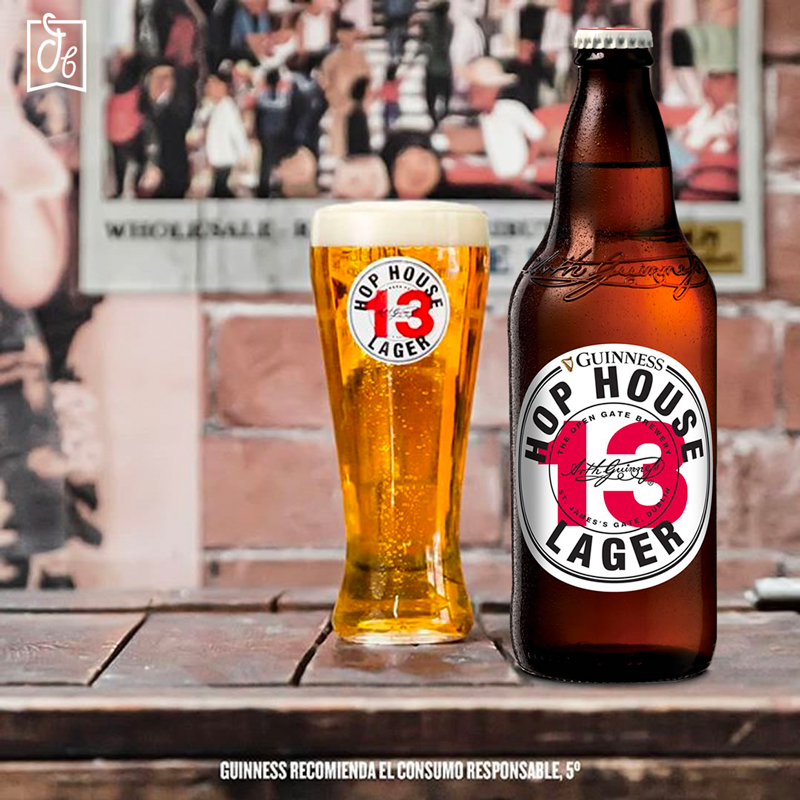 Hop House 13 Lager Guinnes en DisfrutaBox