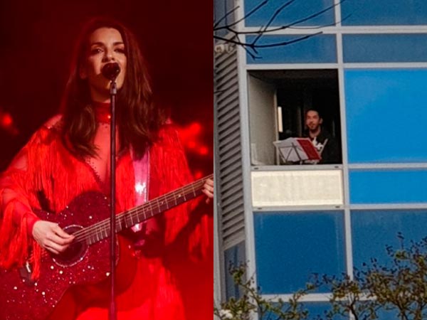 Ruth Lorenzo es una de las artistas que ha dado conciertos desde los balcones durante esta cuarentena