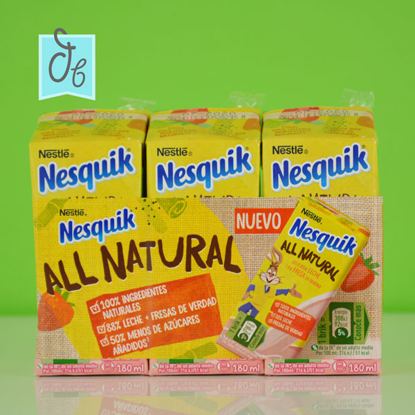 Nesquik All Natural Ready to Drink Fresa