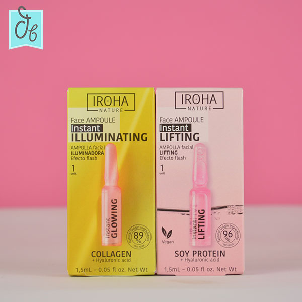 Ampollas Flash Efecto Lifting y Glowing Iroha Nature en  DisfrutaBox