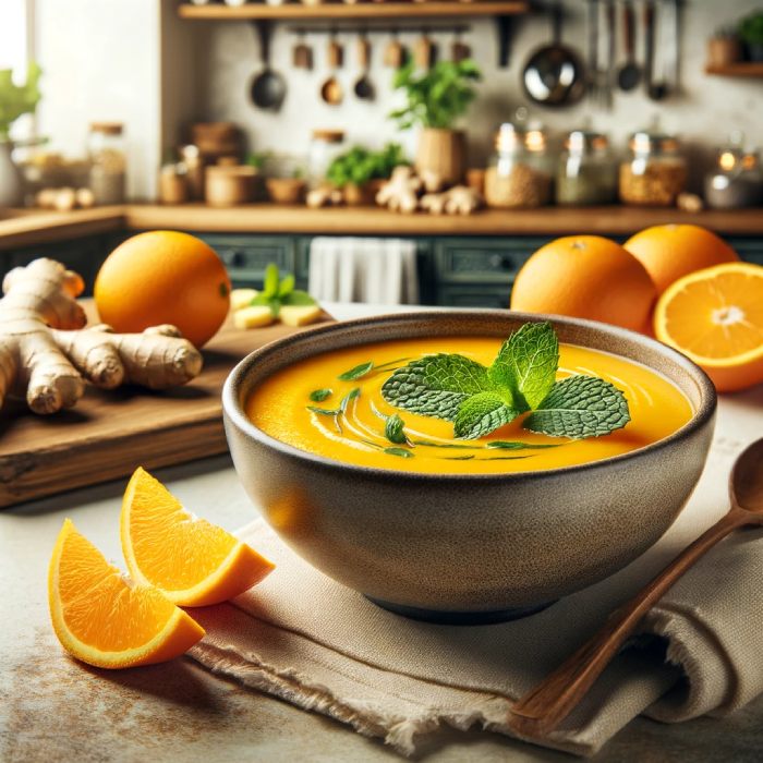 Sopa Fría de Naranja