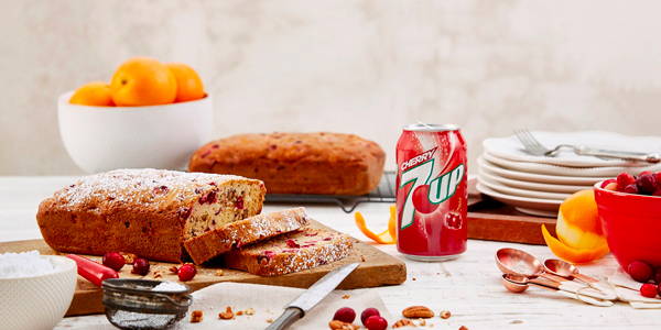 pan de arándano rojo