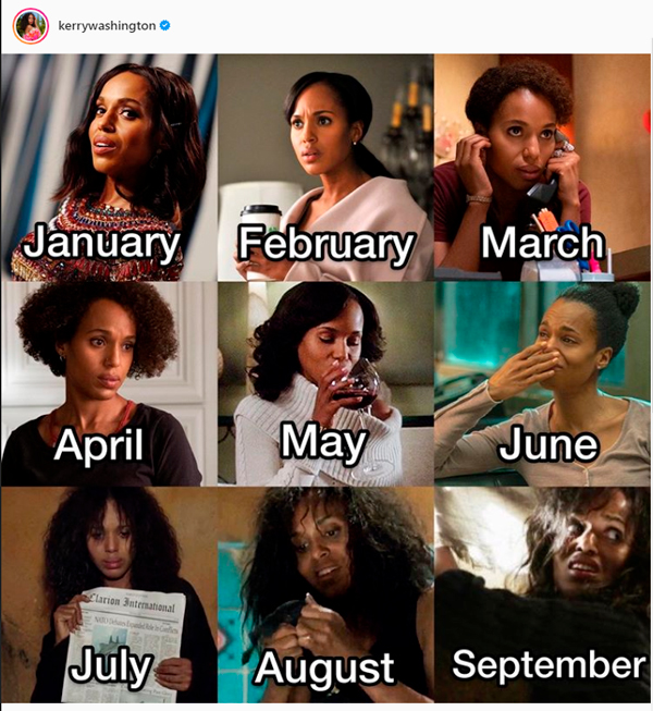 #2020Challenge Kerry Washington