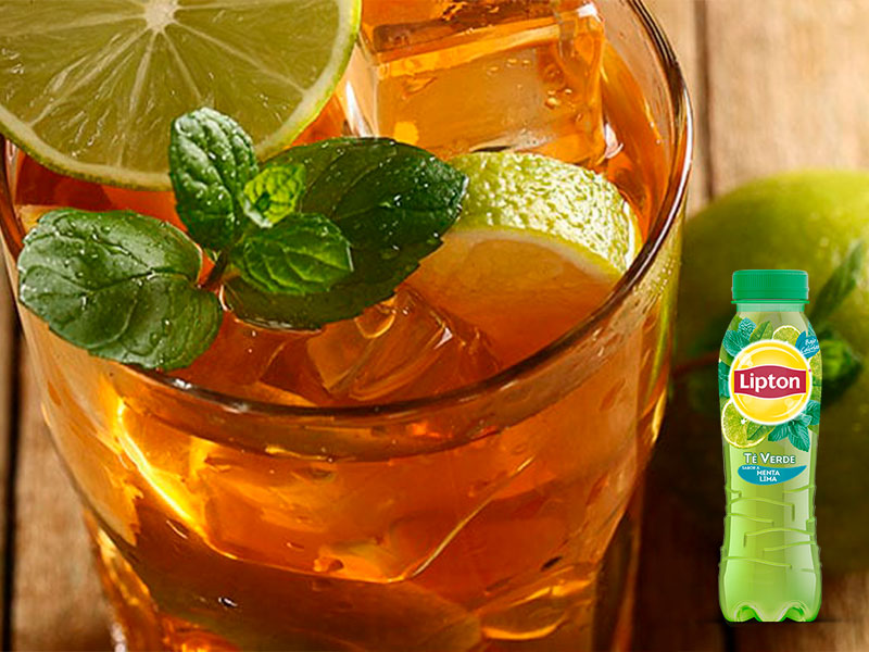 Receta de cóctel mojito con Lipton Té Verde Menta Lima