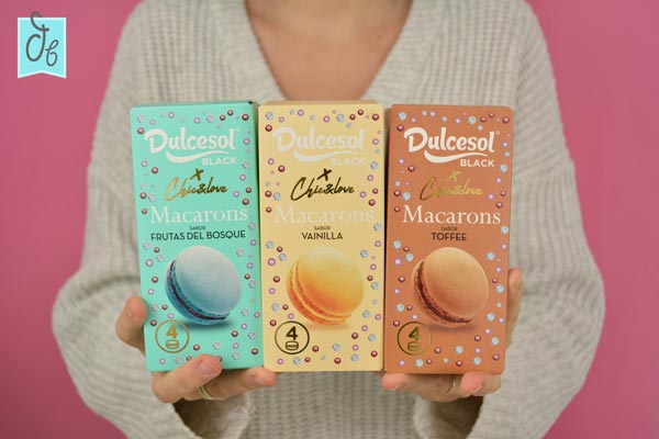 Macarons Premium Dulcesol Black
