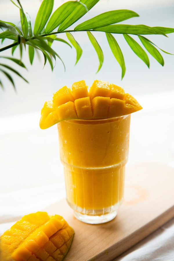 Recetas con agua de coco smoothie de mango