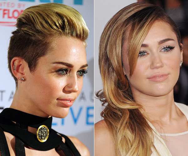Miley Cyrus Looks más sorprendentes 