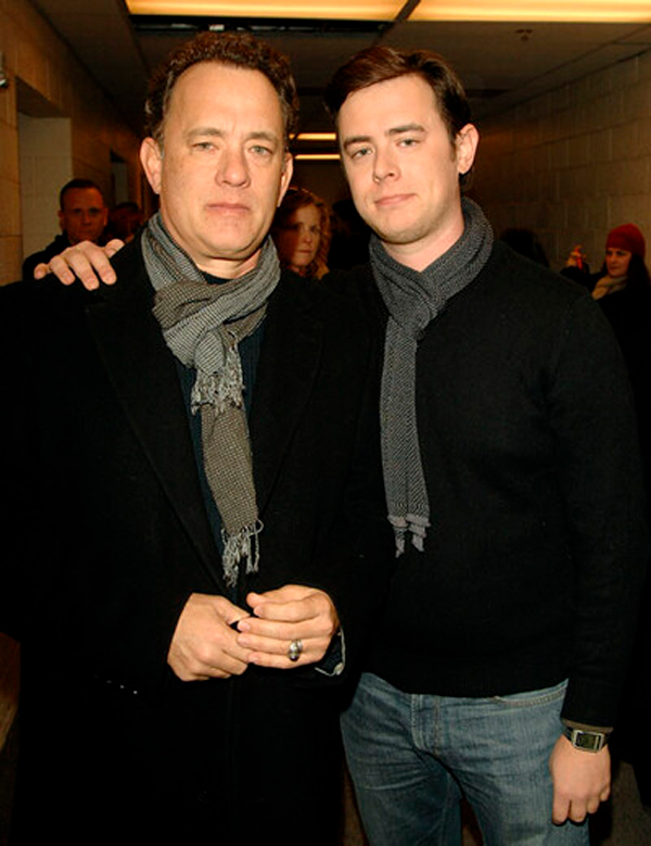 Tom Hanks y Colin Hanks Parecidos razonables