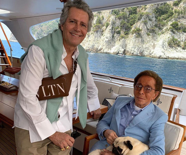 Valentino en Capri Destinos donde veranean los famosos