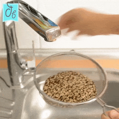 cómo lavar la quinoa