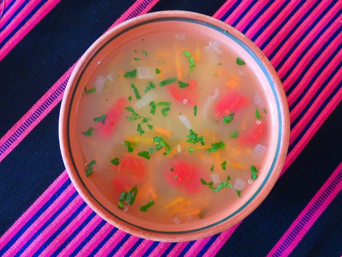 recetas con quinoa sopa peruana