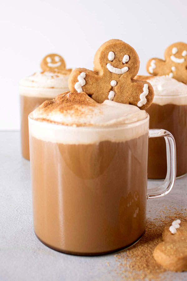 Imagen bebida navideña, Gingerbread Latte