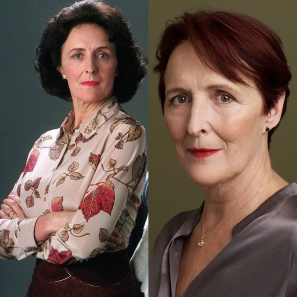 Imagen actriz Fiona Shaw paso de los años