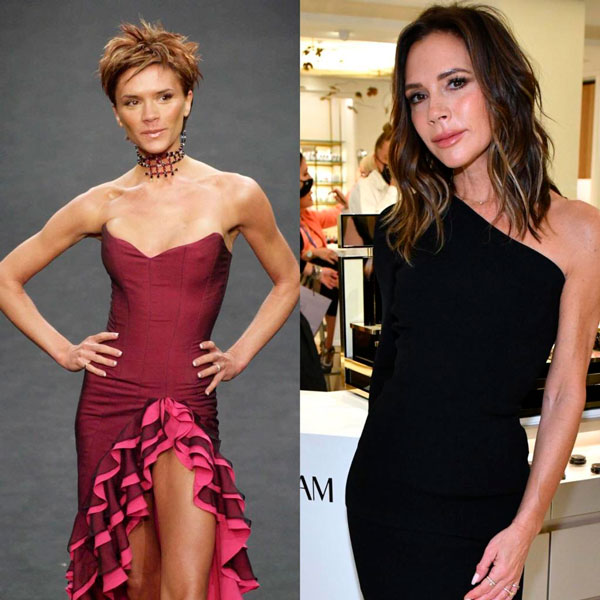El antes y el despues de la modelo Victoria Beckham