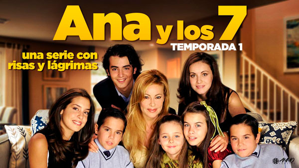 Imagen serie española, Ana y los 7