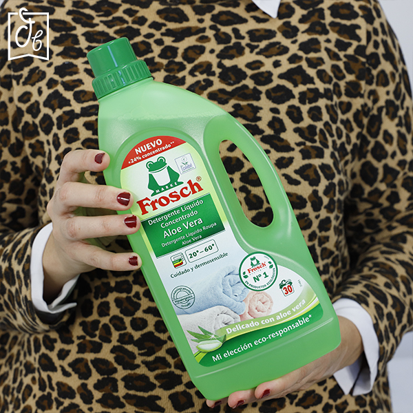 Frosch Detergente Concentrado Aloe Vera en DisfrutaBox Mens Sana in Corpore Sano