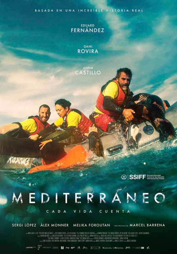 Cartel Mediterráneo películas de los Goya 2022