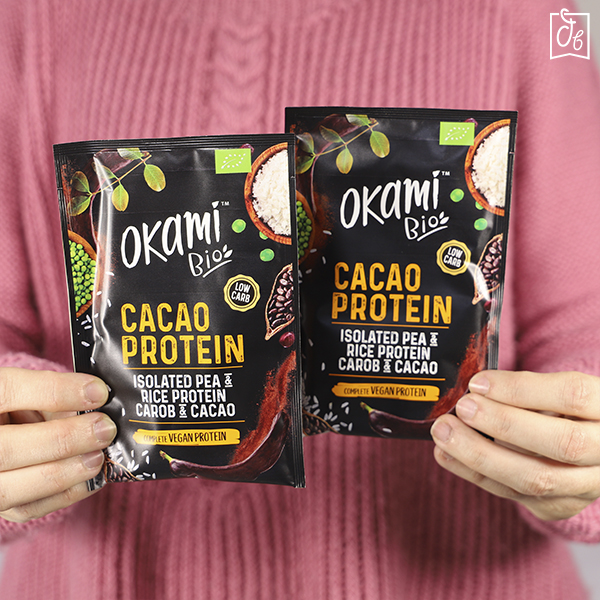 Proteina Vegana de Cacao Okami Bio