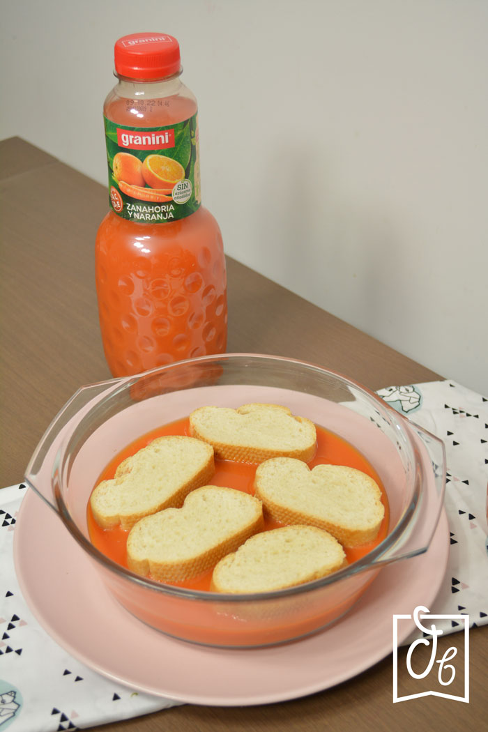 Torrijas de naranja y zanahoria, otra receta para Semana Santa