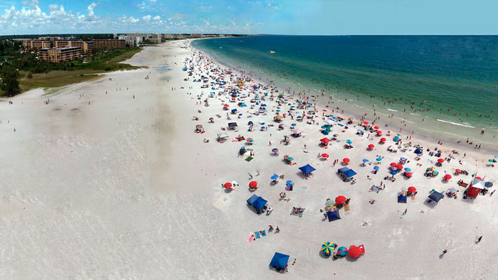 Siesta Beach en EEUU playas más bonitas del mundo