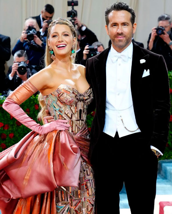 Blake Lively y Ryan Reynolds parejas de famosos consolidadas