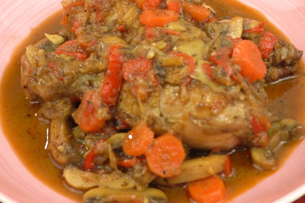 Vídeo receta de Estofado de pollo y verduras