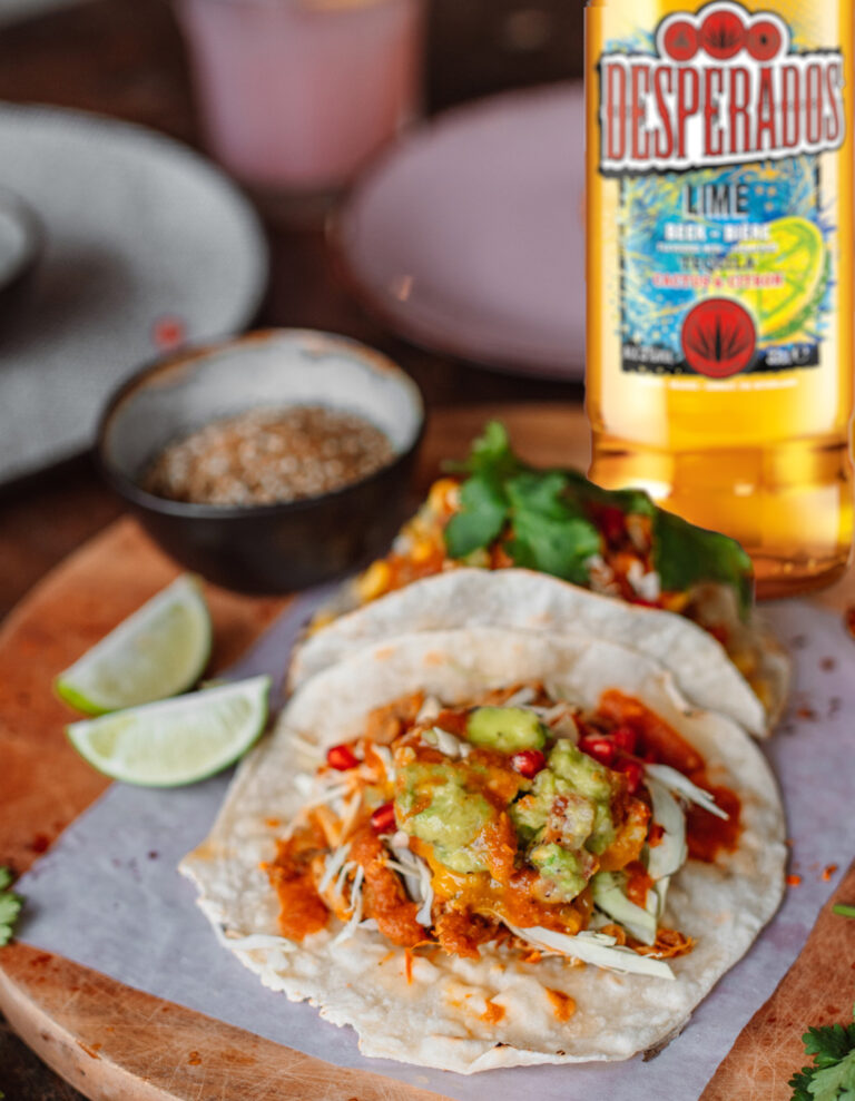Tacos mexicanos de pollo tinga... muy fáciles