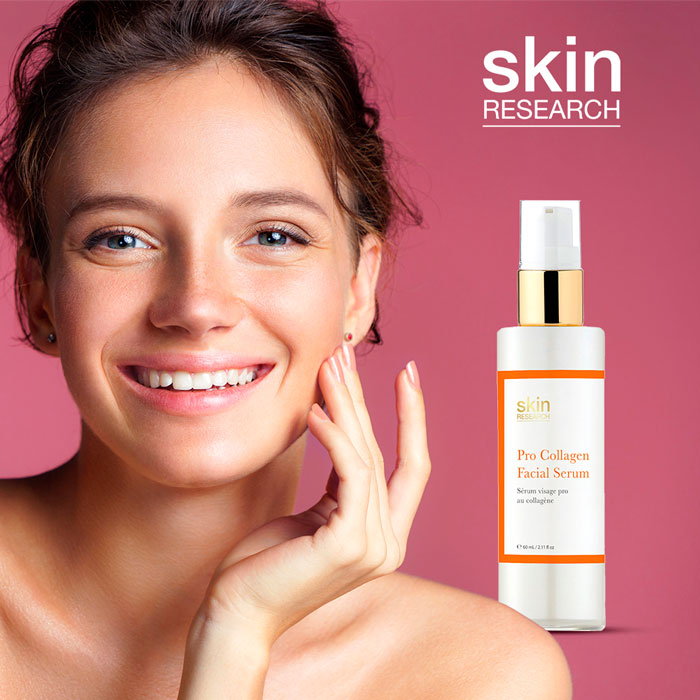 Sérum Facial Pro Colágeno de Skin Research que enviamos en DisfrutaBox ¡Una Década!.