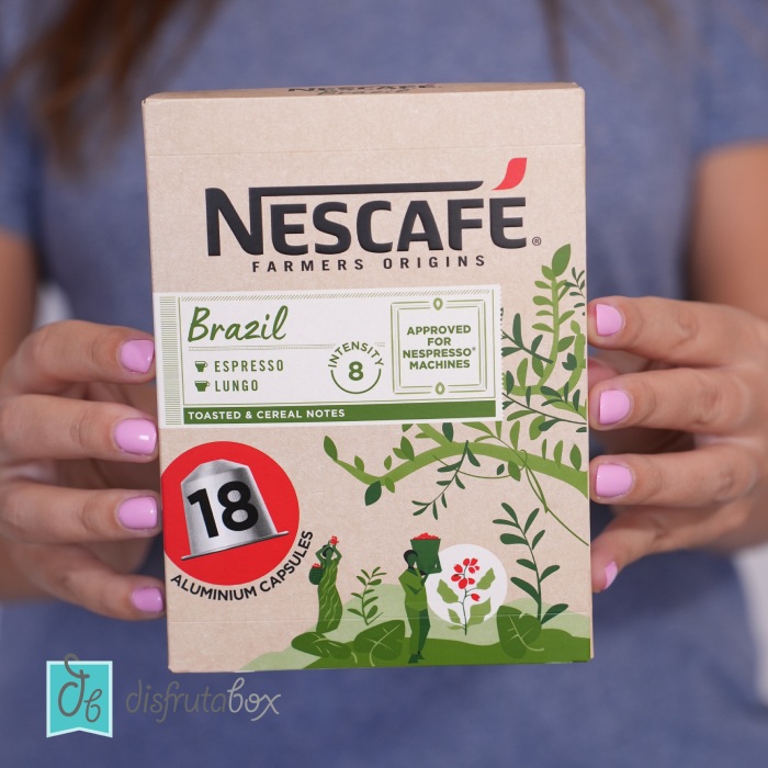 Nescafé Farmers Origins Brazil 18 cápsulas