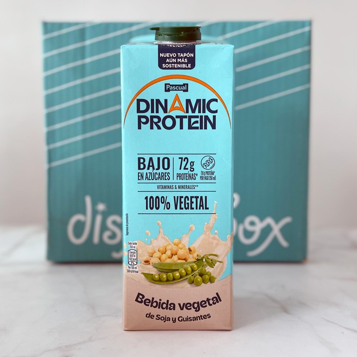 Bebida Dinamic Protein 100% Vegetal de Soja y Guisantes