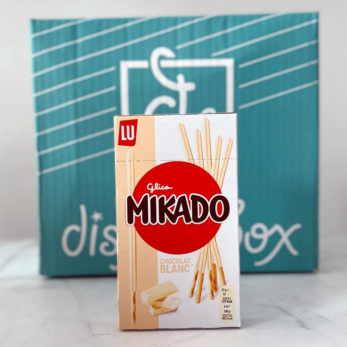 Mikado Chocolate Blanco en DisfrutaBox 'Universo Diverso'