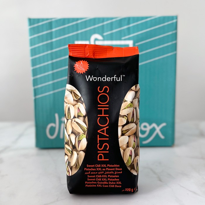 Pistachos Guindilla Dulce de Wonderful en DisfrutaBox 'Universo Diverso'