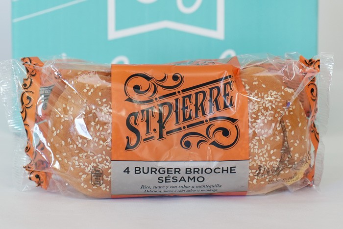 Pan Burguer Brioche de St.Pierre en 'Origen' la DisfrutaBox de Septiembre