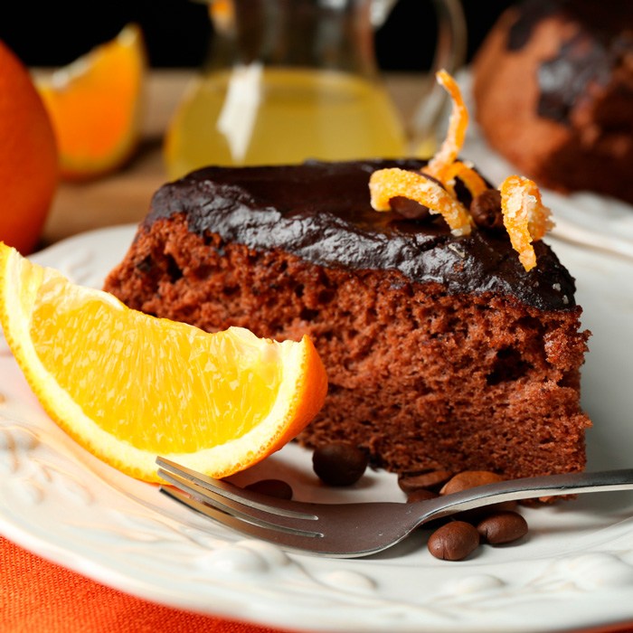 Este Pastel de naranja y chocolate vegano va a ser tu favorito