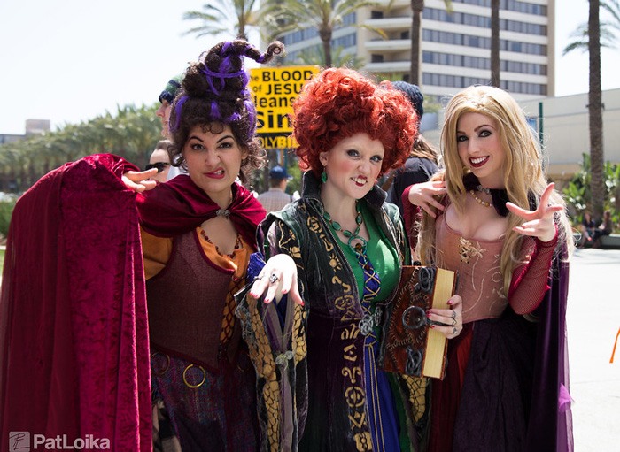 Hocus Pocus: El retorno de las Brujas costume Halloween Cosplay