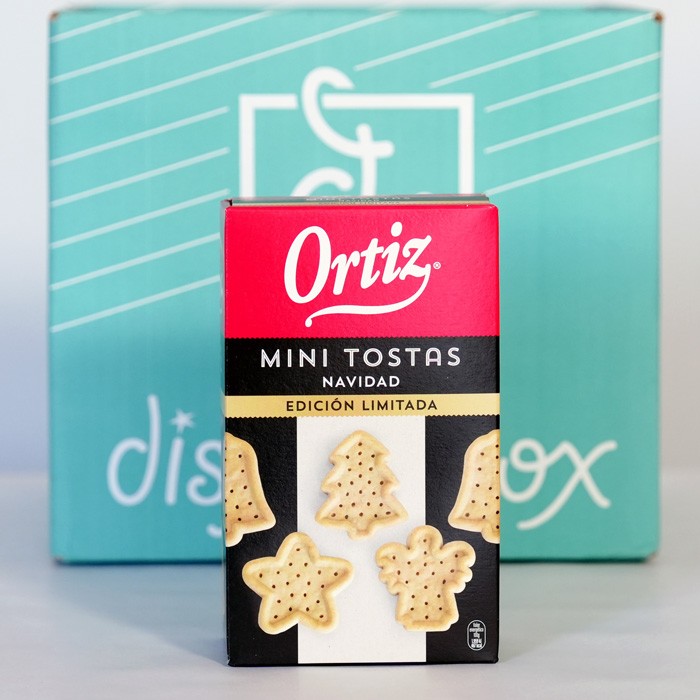 Mini Tostas Navidad Ortiz en 'Chic Chic', la DisfrutaBox para celebrar