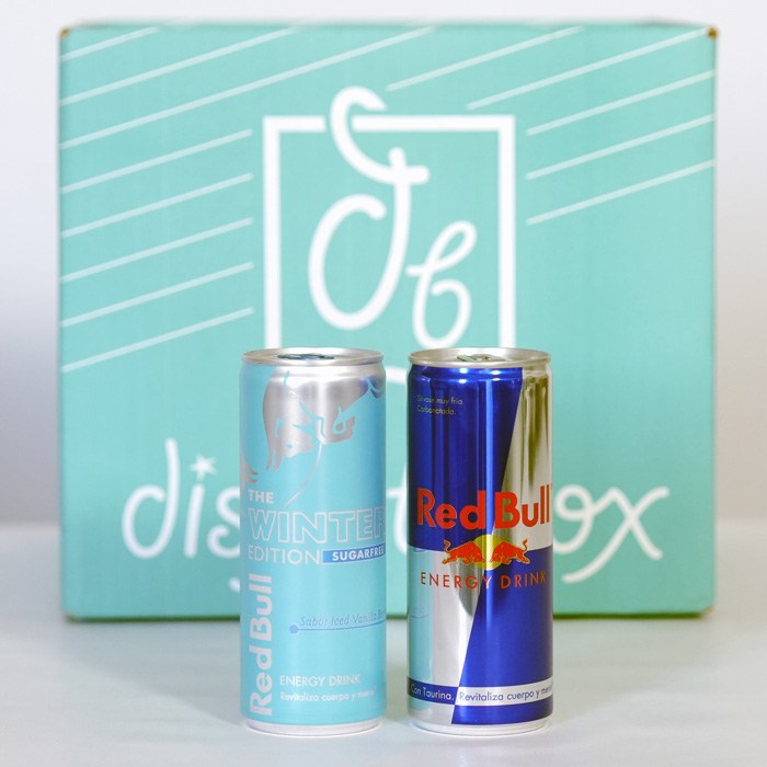 Red Bull Original Energy Drink y Red Bull Winter Edition en 'Chic Chic', la DisfrutaBox para celebrar