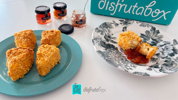 3 Aperitivos exprés con toque dulce: Camembert crujiente