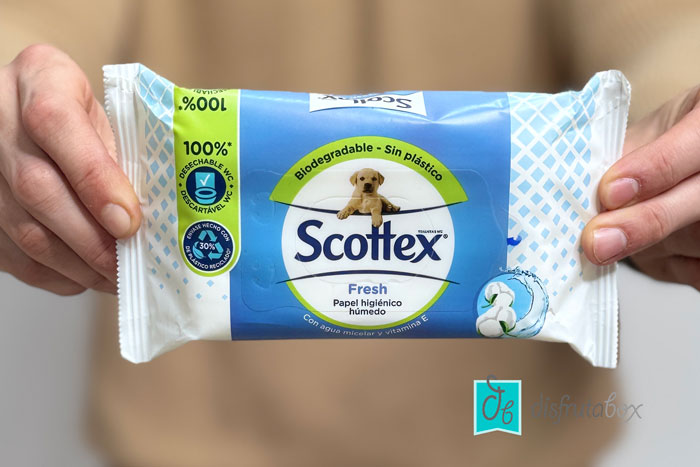 Papel Higiénico Húmedo Fresh de Scottex