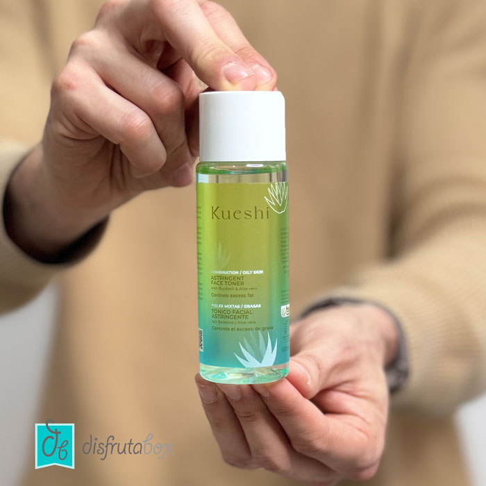Tónico Facial Astringente de KUESHI en ¡PURA VIDA!, la DisfrutaBox de enero 2025