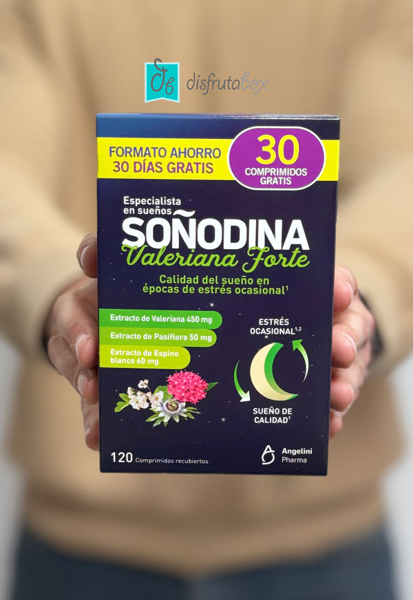 Soñodina Valeriana Forte en ¡PURA VIDA!, la DisfrutaBox de enero 2025